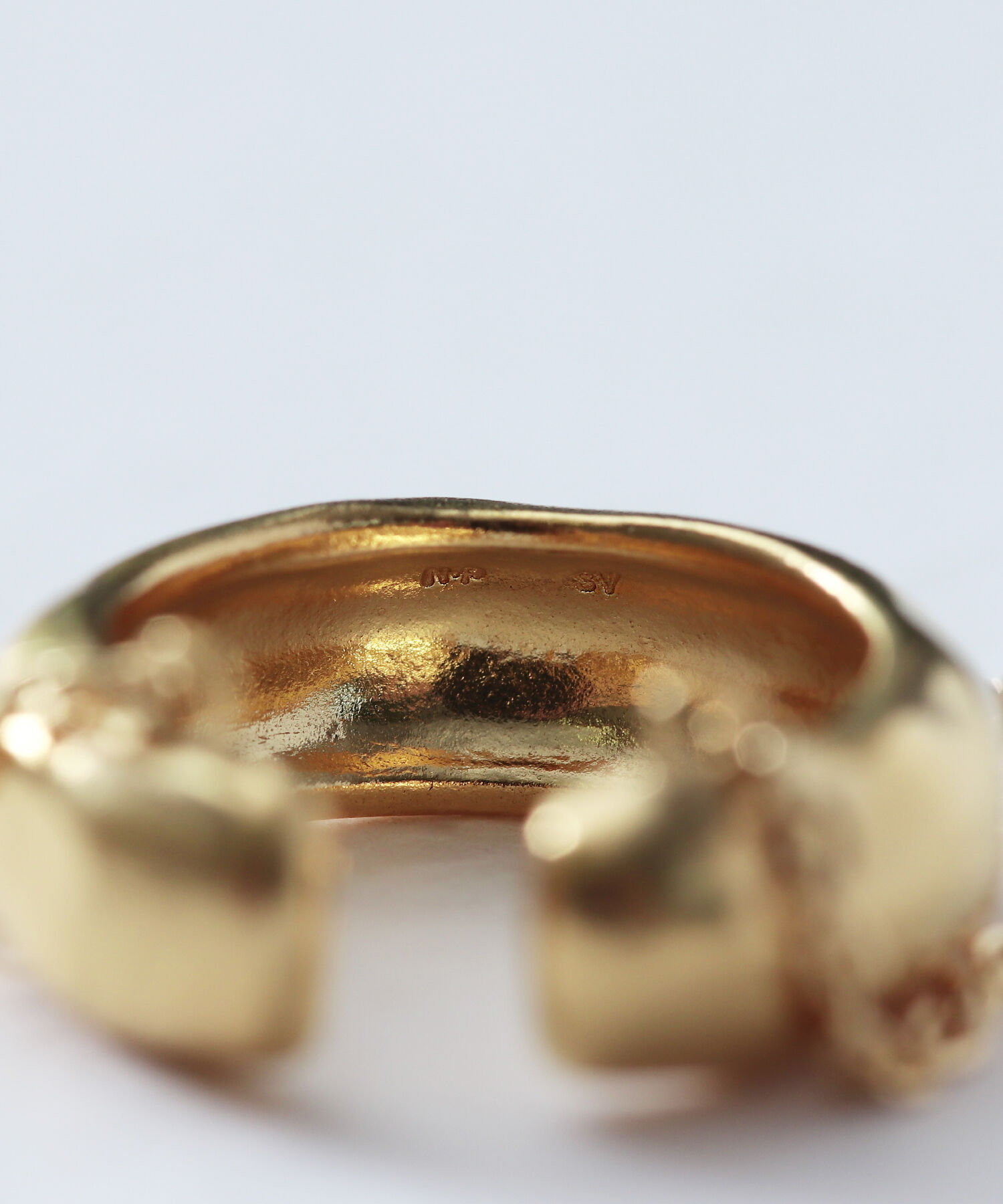  「silver925 チェーン&times;ボリューム イヤーカフ（ニッケルフリー）」|イヤーカフ|