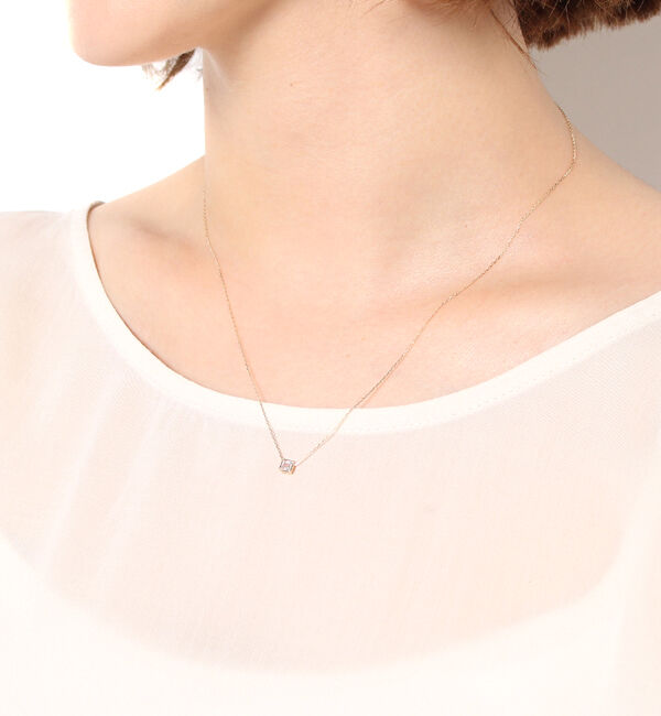 JUPITER「【シリーズ累計販売 4000点突破！】【K10】天然石ネックレス/6月誕生石/ブルームーンストーン」|ネックレス|