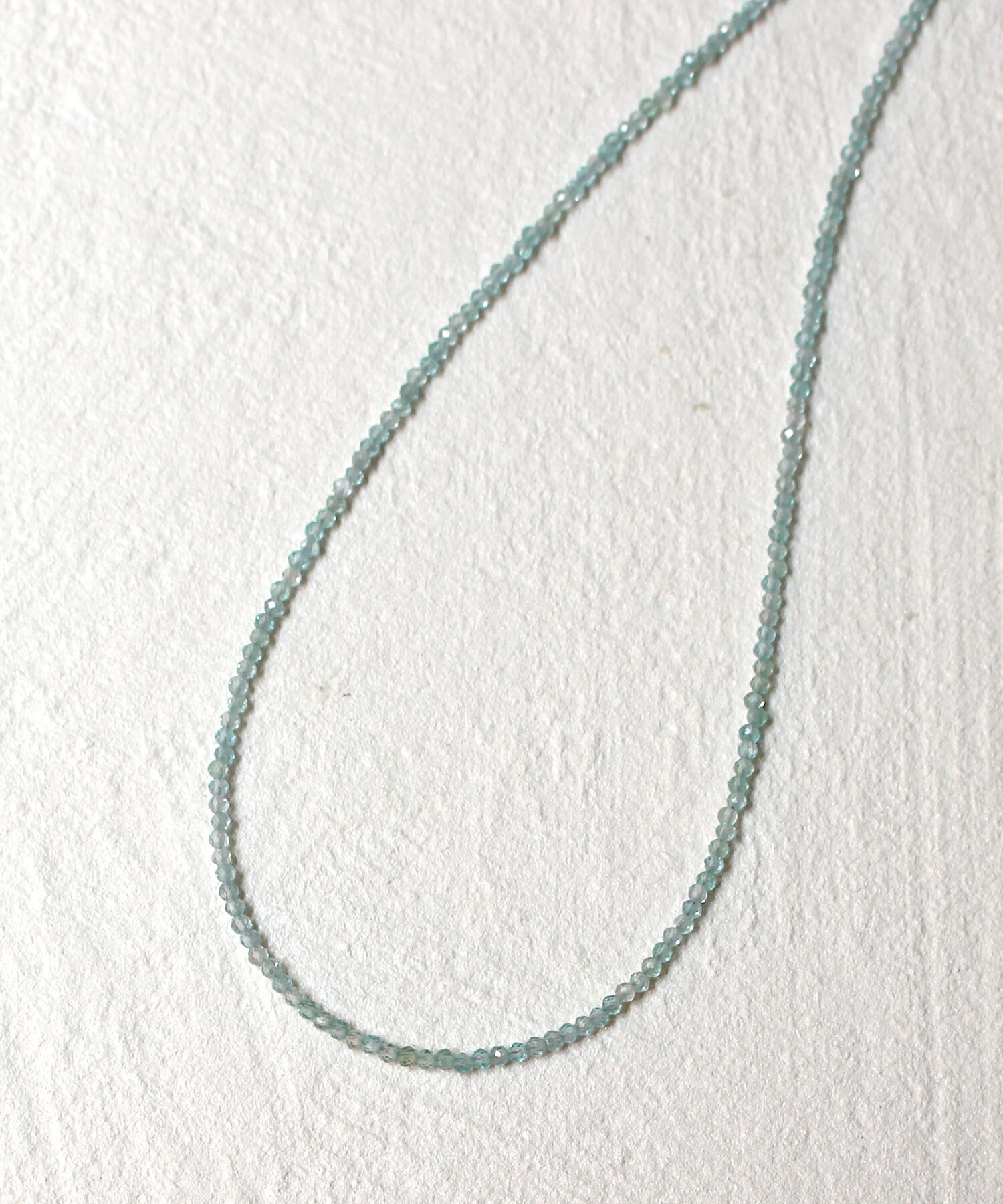 JUPITER「天然石ビーズネックレス/金属アレルギー対応/ニッケルフリー　アパタイト」|ネックレス|