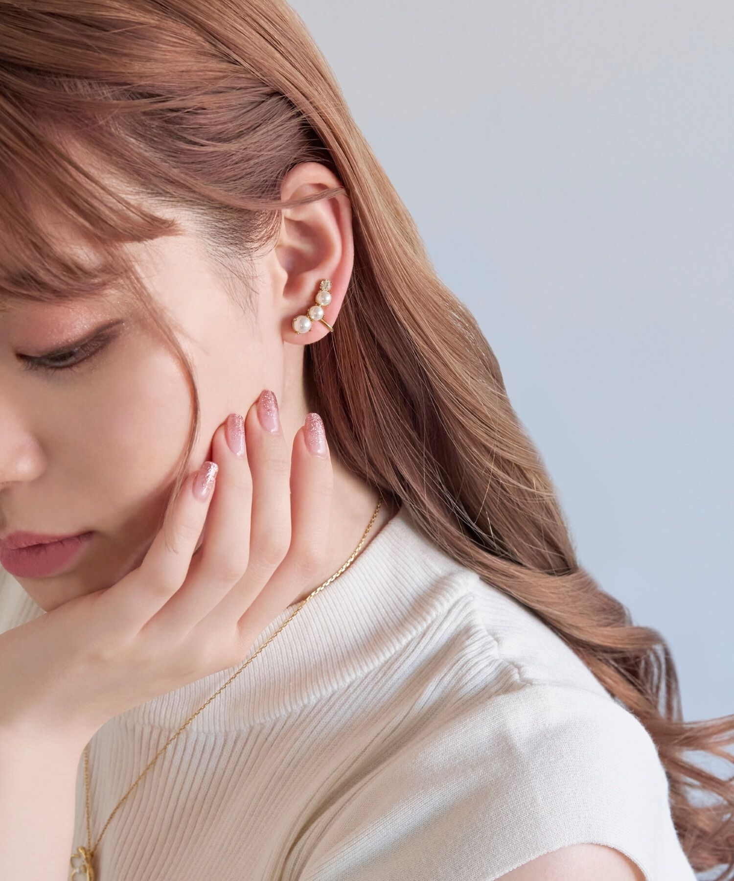 Phoebe「【シリーズ累計販売5000点突破！】リオデラパールイヤリング」|イヤリング|