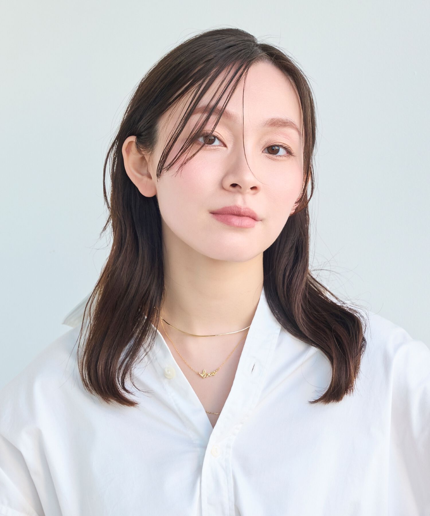 Phoebe「ラッキーレターネックレス(ラブ)」|ネックレス|