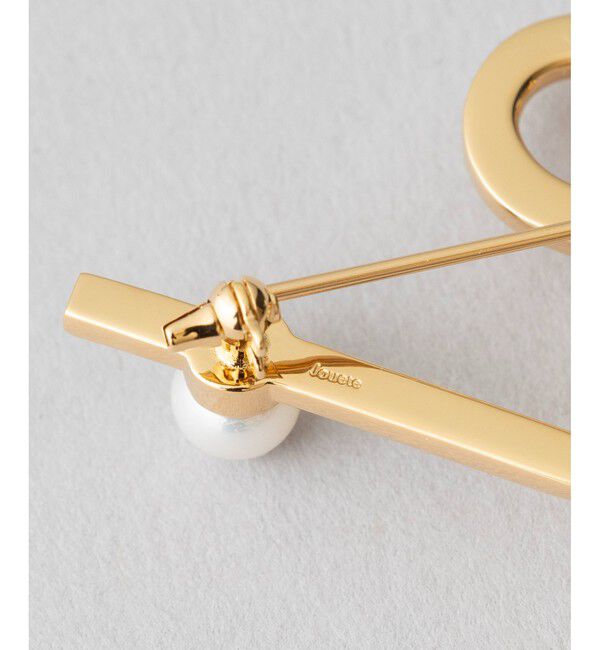 Jouete「ブローチ ジルコニア&times;パール」|その他|