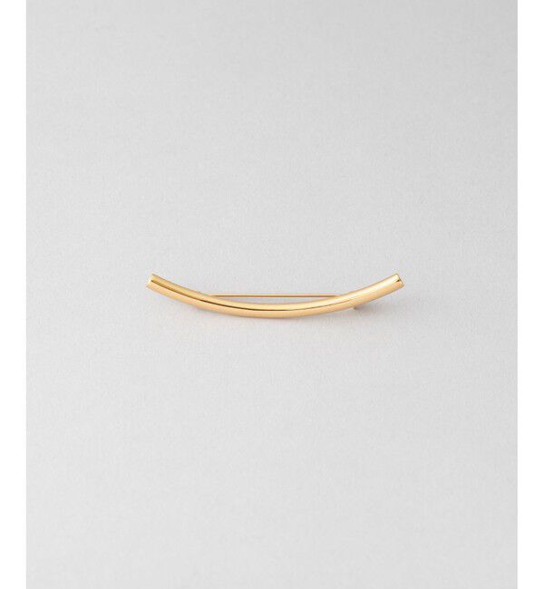 Jouete「ブローチ ストローク」|その他|イエローゴールド