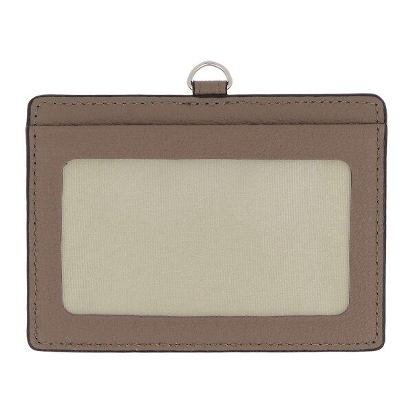 PEDIR「PEDIR(ペディール) ディアシュリンク 本革 リール付IDケース」|定期入れ|