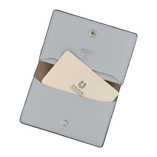 PEDIR「PEDIR(ペディール) ディアシュリンク 本革 ネームカードケース」|名刺入れ・カードケース|