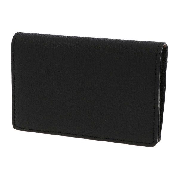 PEDIR「PEDIR(ペディール) ディアシュリンク 本革 ネームカードケース」|名刺入れ・カードケース|ブラック