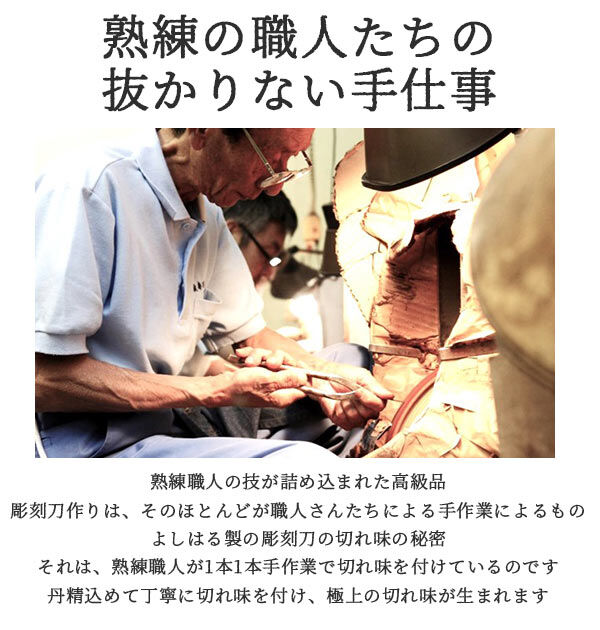 BACKYARD FAMILY「彫刻刀 セット 小学校 よしはる 通販 彫刻刀セット 義春 プラケース入り 6本セット 右利き用」|ステーショナリー|