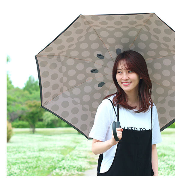 BACKYARD FAMILY「2重傘 逆さ傘 長傘 circus サーカス 通販 レディース メンズ 逆さま傘 逆向き」|傘|