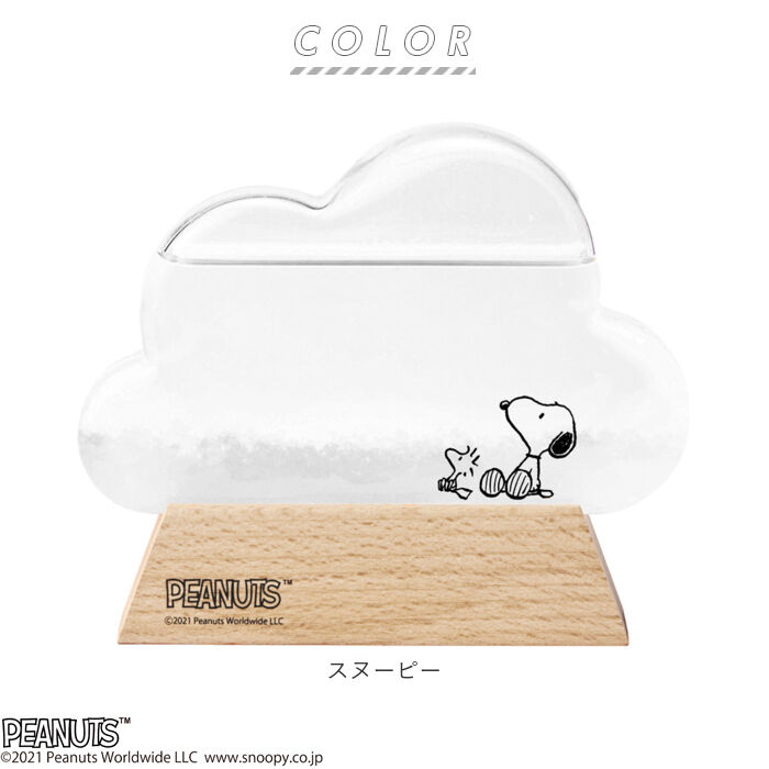 BACKYARD FAMILY「ストームグラス 雑貨 通販 キャラクター スヌーピー グッズ リラックマ 大人 向け クラウド 雲」|その他|