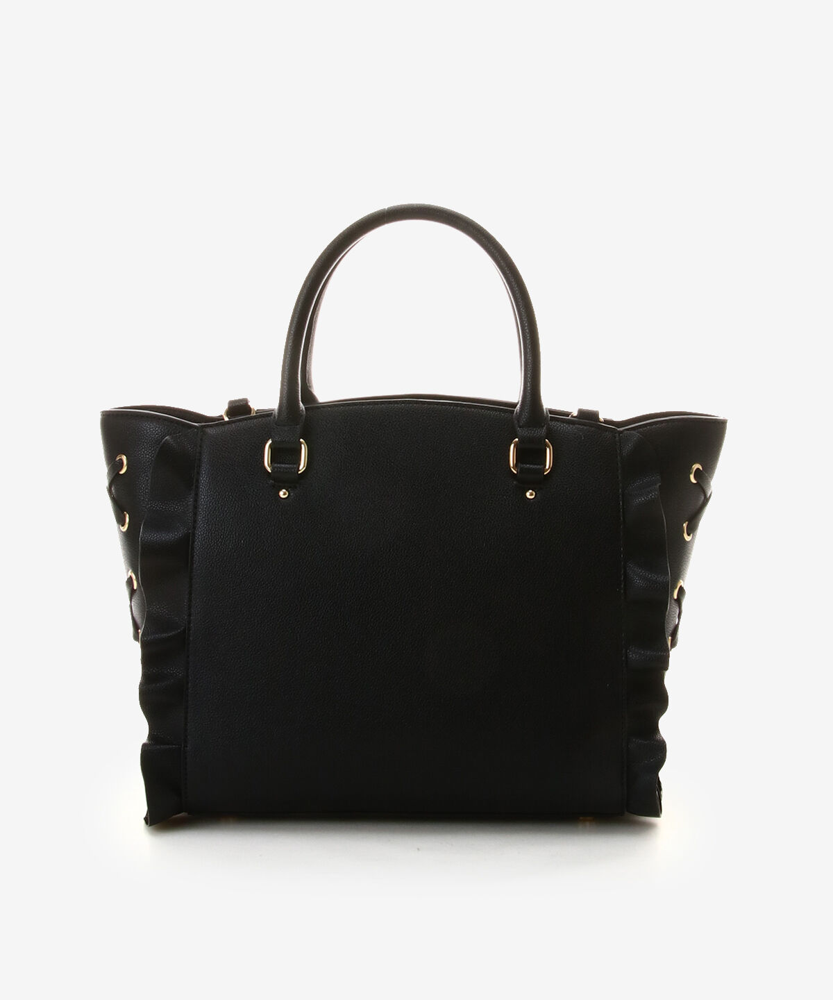 Samantha Vega「サイドレースアップリボンビジューフラッター」|ハンドバッグ|