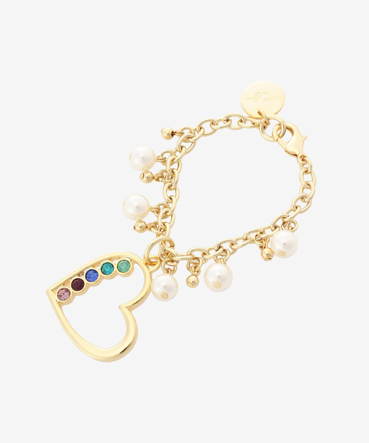 Samantha Vega「パールハートバッグチャーム」|チャーム・キーホルダー|Emeraldｸﾞﾘｰﾝ