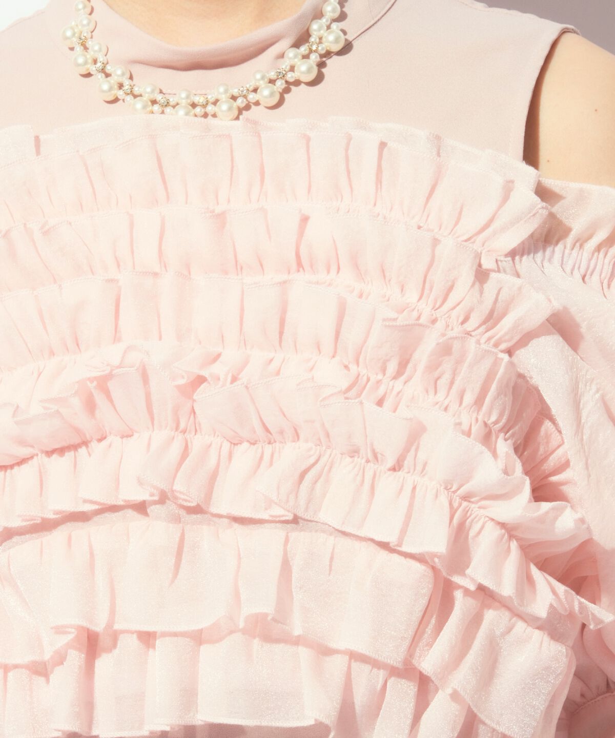 WILLSELECTION「オフショル袖ボリュームドレス」|ドレス|