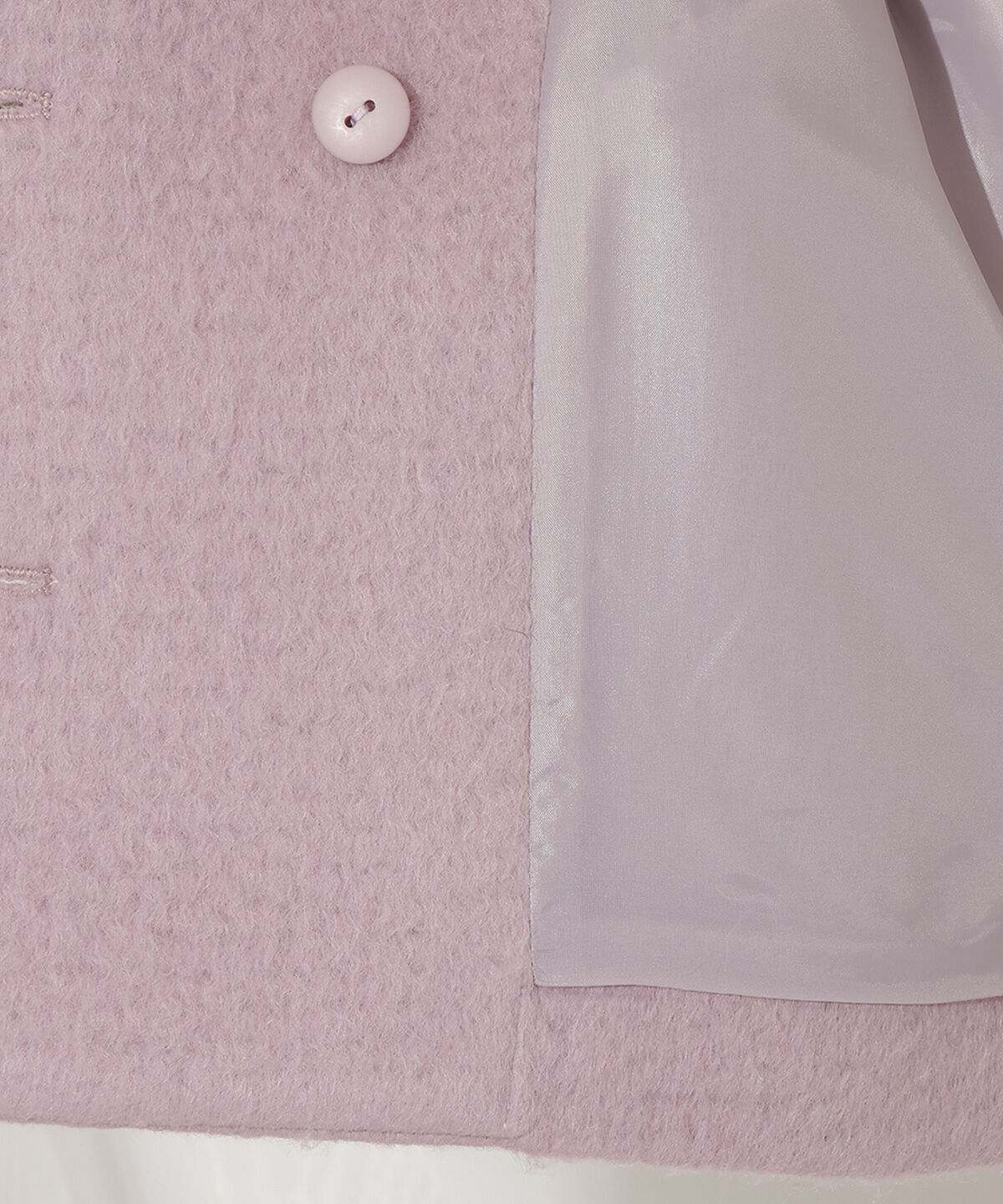 WILLSELECTION「Wボタンシャギーショートコート」|その他|