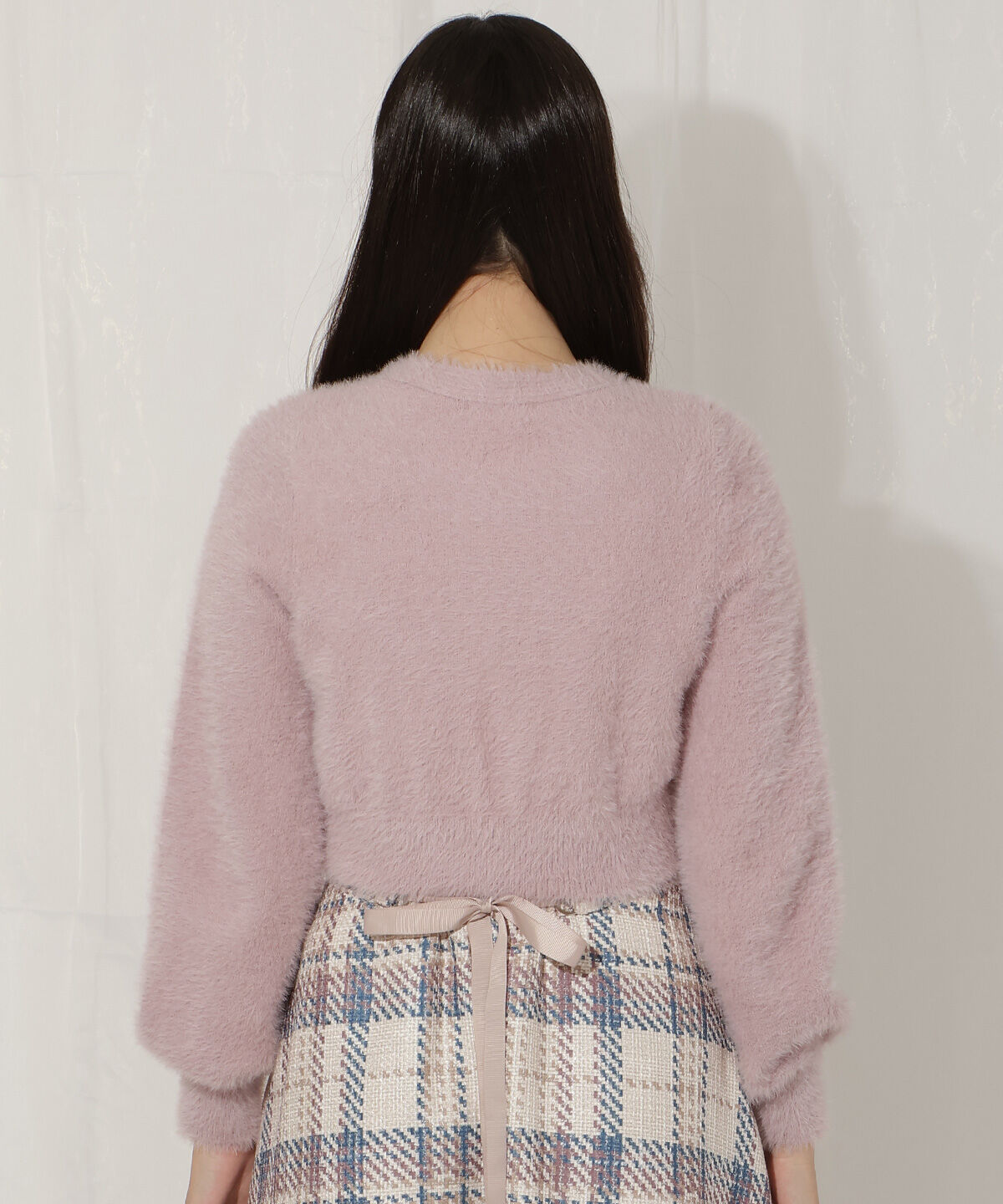 WILLSELECTION「ビジュー付きラメ刺繍カーディガン」|カーディガン|