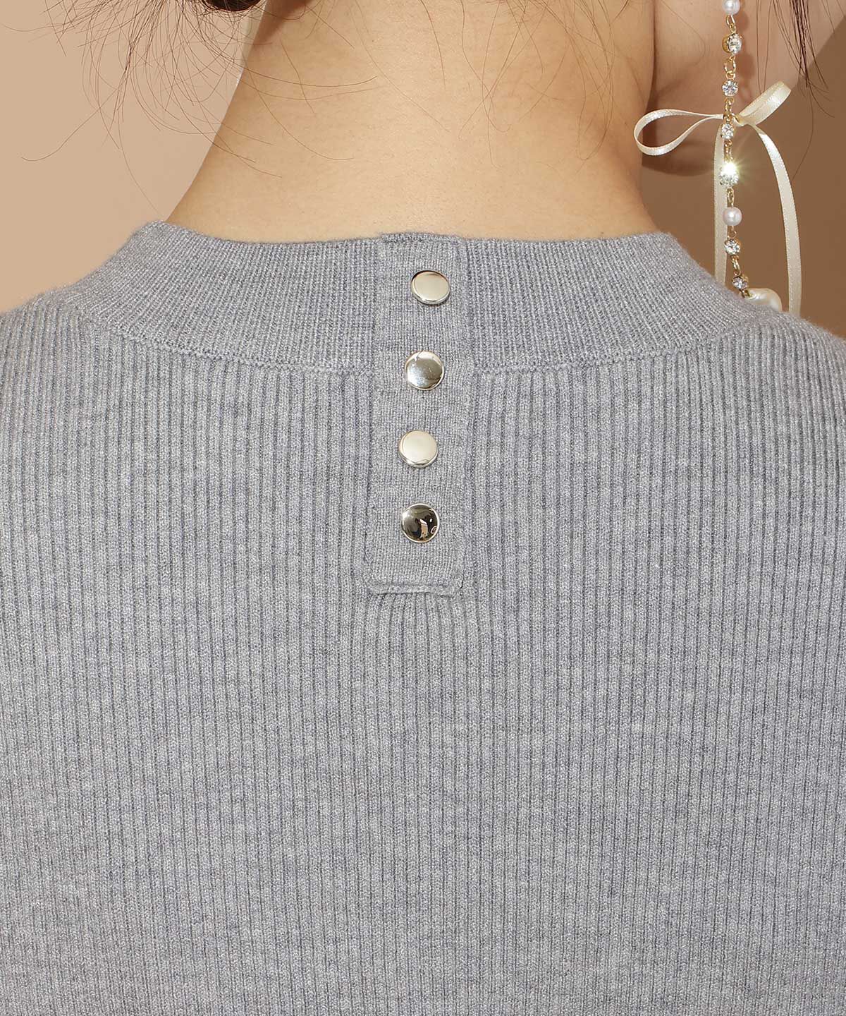 WILLSELECTION「ファースリーブニットプルオーバー」|ニット・セーター|