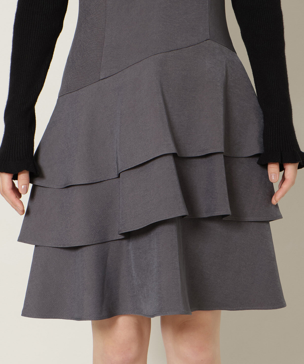 WILLSELECTION「ダブルストラップアシンメトリーワンピース」|ワンピース|