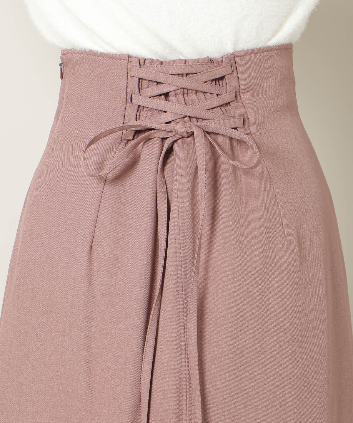 WILLSELECTION「アシンメトリーレイヤードヘムスカート」|フレア|