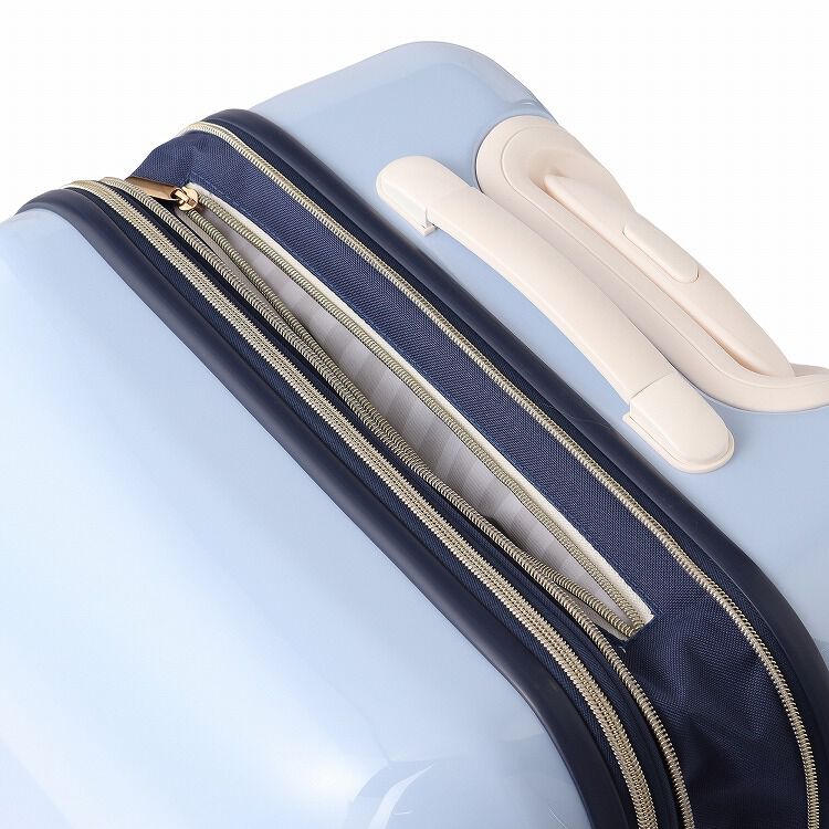 Jewelna Rose「キャンディポケット　スーツケース　56リットル　3ｰ5泊におすすめ　エキスパンド仕様　39872」|キャリーケース|