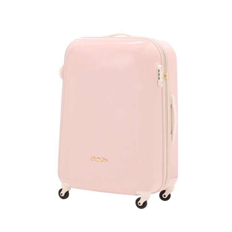 Jewelna Rose「スーツケース　丸いシルエットがかわいい　キャンディポケットＬ　エキスパンド仕様　39873」|キャリーケース|