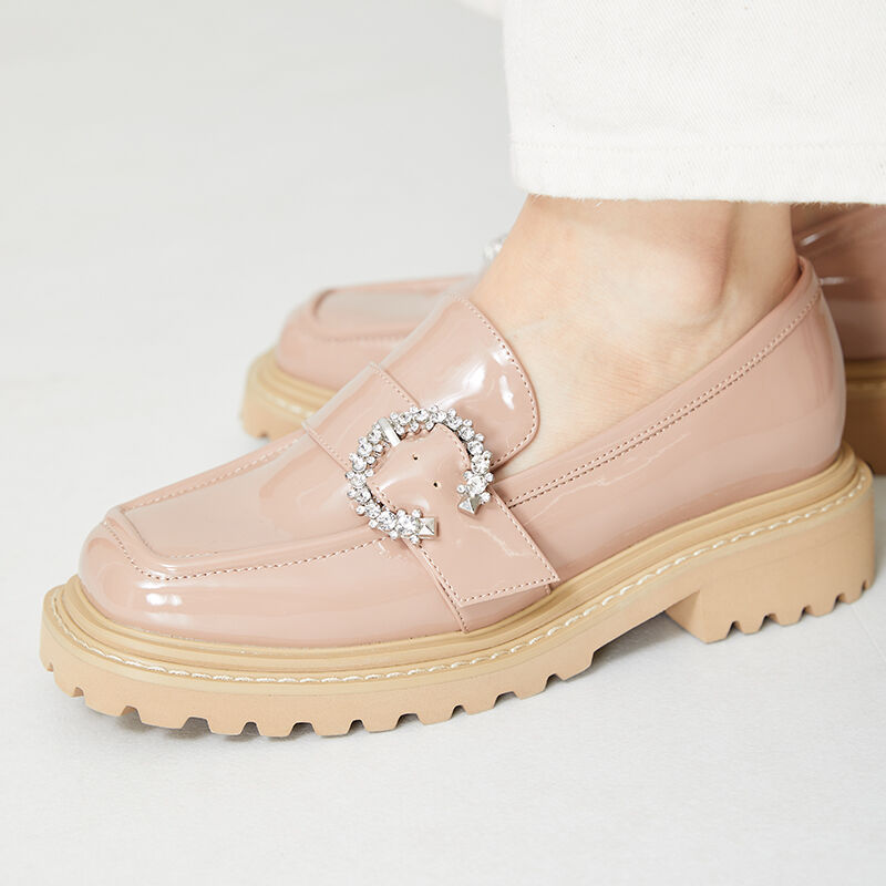 ORiental TRaffic「厚底ビジューバックルベルトシューズ/31315」|ビジネス・ドレスシューズ|