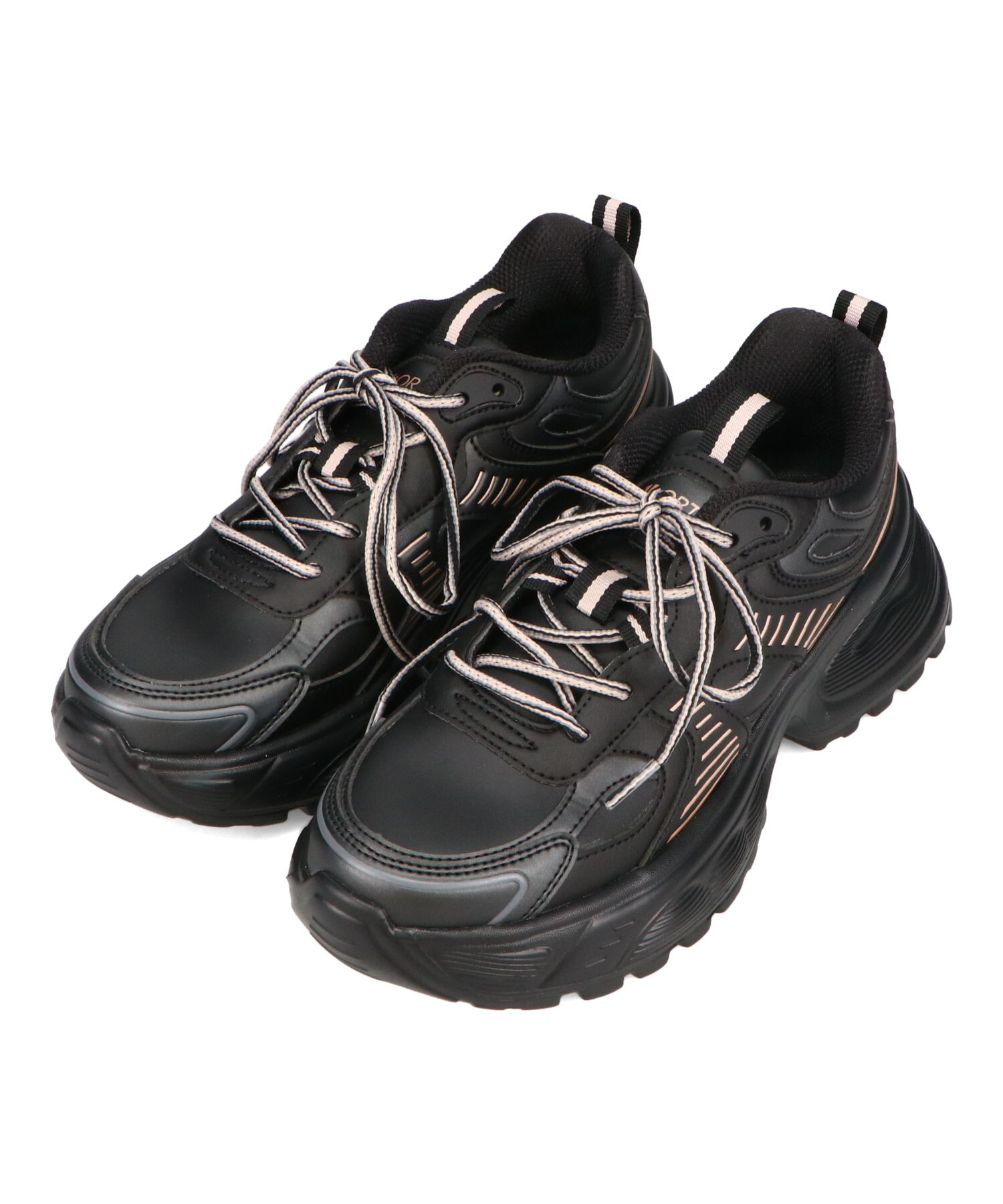 ORiental TRaffic「●2025春夏新作●配色パーツダッドスニーカー/OT3754」|スニーカー|