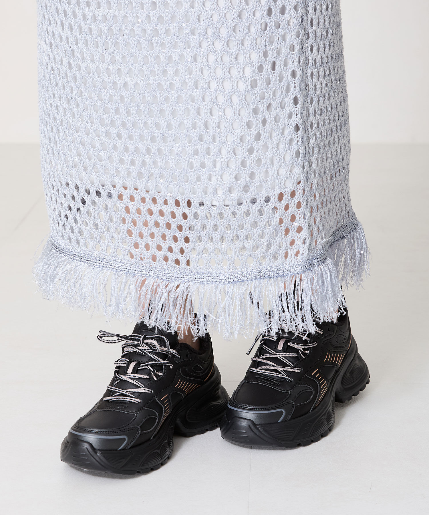 ORiental TRaffic「●2025春夏新作●配色パーツダッドスニーカー/OT3754」|スニーカー|