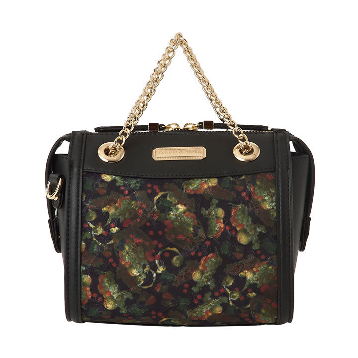 ダイアナ「≪絵画シリーズ≫ バッグ　AS5636」|ハンドバッグ|クロ