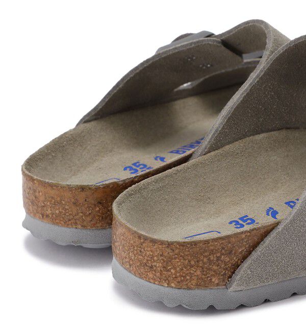 BIRKENSTOCK「【ビルケンシュトック】アリゾナ ソフトフットベッド/ストーンコイン/サンダル レディース」|サンダル|