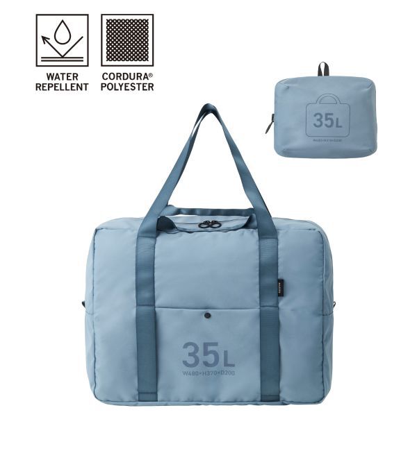 MILESTO「MILESTO UTILITYポケッタブルボストンバッグ 35L」|ボストンバッグ|グレー