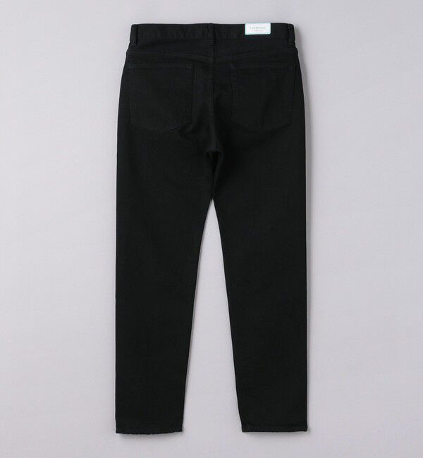 UNITED ARROWS「カイハラ スリムテーパード ブラック  デニム」|デニム|