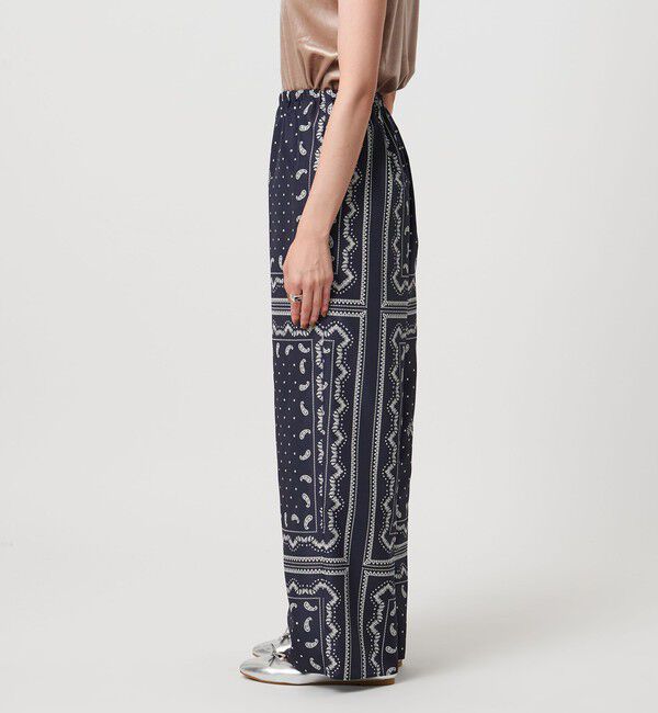 UNITED ARROWS「タフタ プリント イージーパンツ ‐ウォッシャブル‐」|その他|