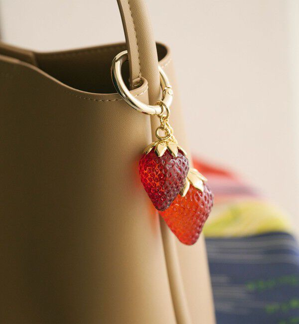 UNITED ARROWS「TOY チャーム」|チャーム・キーホルダー|RED