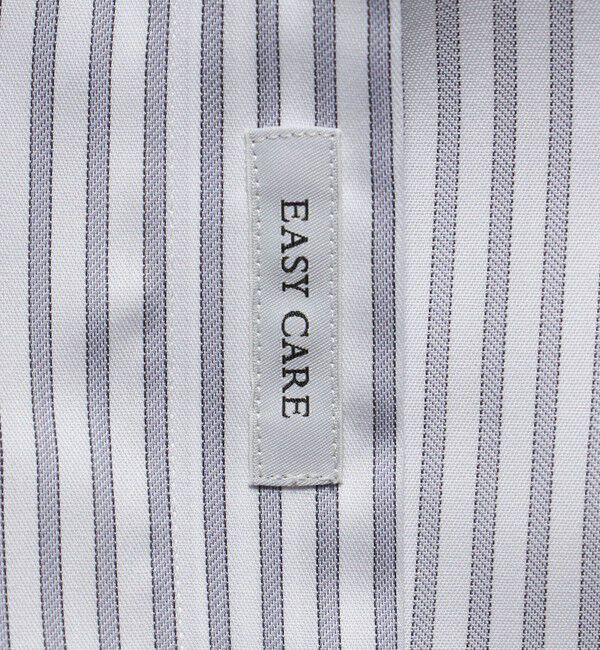 UNITED ARROWS「イージーケア AG キャンディーストライプ セミワイドカラー クレリックシャツ 抗菌防臭」|シャツ・ブラウス|