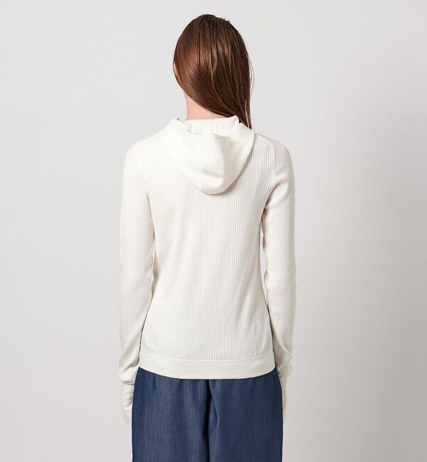 ASTRAET「＜ASTRAET＞フーデッド リブニット」|ニット・セーター|