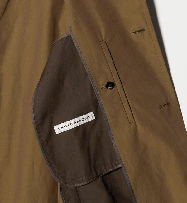 UNITED ARROWS「フィンクス ソラーロ マックコート」|ステンカラーコート|