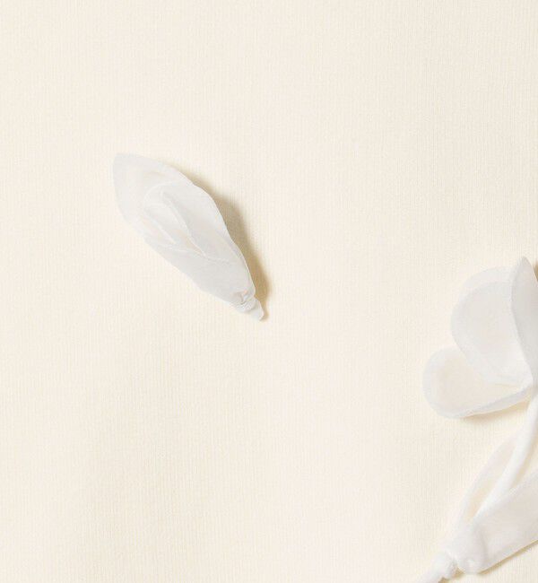 UNITED ARROWS「BROCHE  フラワーモチーフ ニット」|ニット・セーター|