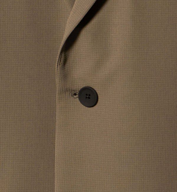 UNITED ARROWS「ドビー シングル 2ボタン シングル テーラードジャケット UA COZY ウォッシャブル 2WAYストレッチ はっ水 」|スーツ|