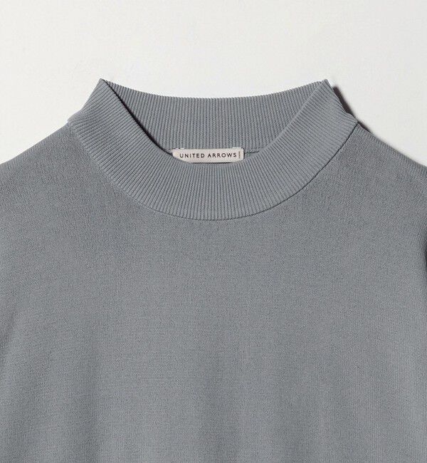 UNITED ARROWS「モックネックニット UA COZY ウォッシャブル」|ニット・セーター|