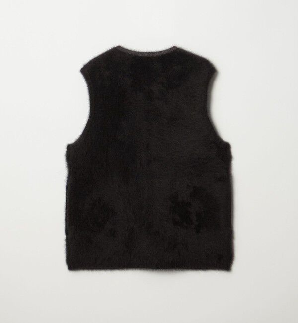 UNITED ARROWS「フォックスカシミヤ ジップ ベスト」|ベスト・ジレ|