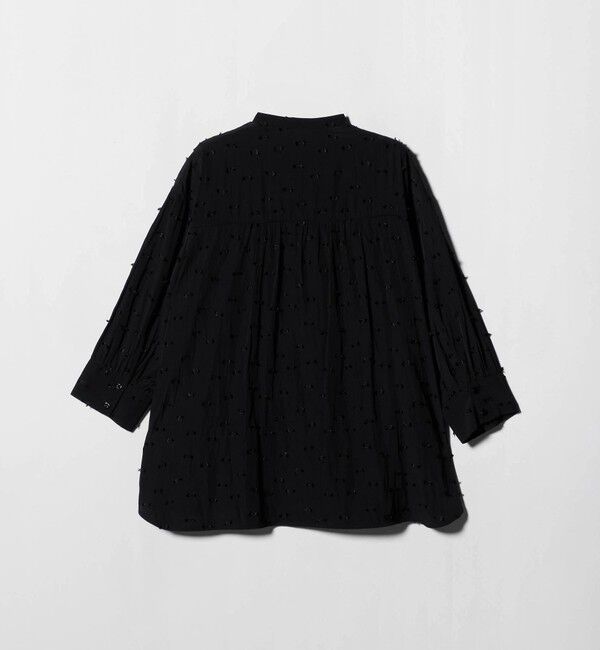 UNITED ARROWS「ドットカットジャガード シャツ ブラウス ‐ウォッシャブル‐」|シャツ・ブラウス|