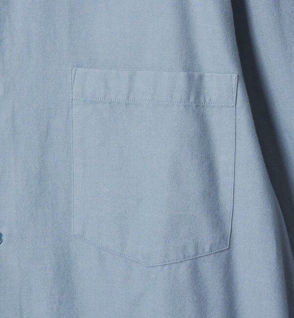 UNITED ARROWS「カリビアーナミルズ ブラッシュド レギュラーカラーシャツ」|シャツ・ブラウス|