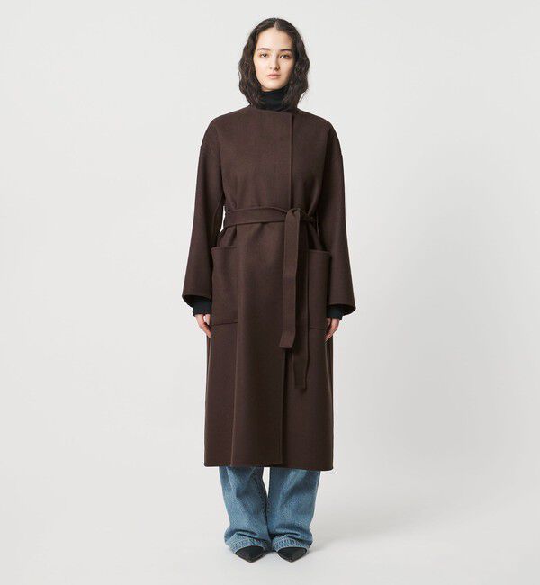 UNITED ARROWS「ウール リバー ロング コート」|ダッフルコート|