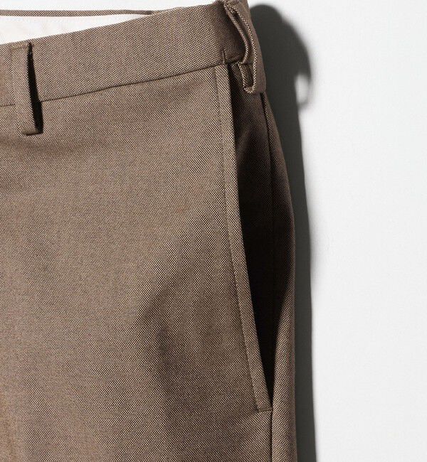 UNITED ARROWS「TR オックス サイドエクステンド ノープリーツスラックス COMFORT EASY‐MODEL ウォッシャブル ストレッチ」|スラックス|