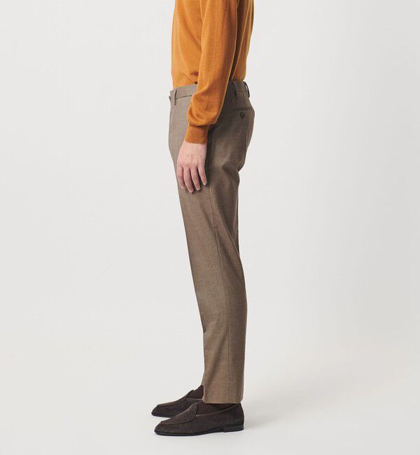 UNITED ARROWS「TR オックス サイドエクステンド ノープリーツスラックス COMFORT EASY‐MODEL ウォッシャブル ストレッチ」|スラックス|