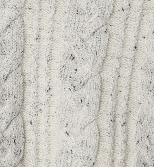 UNITED ARROWS「ミックス カラー ケーブル プルオーバー ニット」|ニット・セーター|