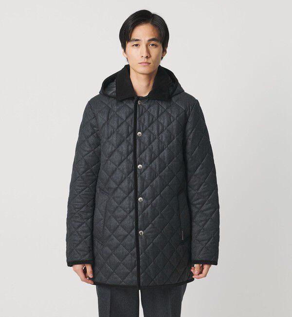 UNITED ARROWS「【別注】＜MACKINTOSH＞CROCKETFORD EX/キルティング フーデッドコート」|その他|