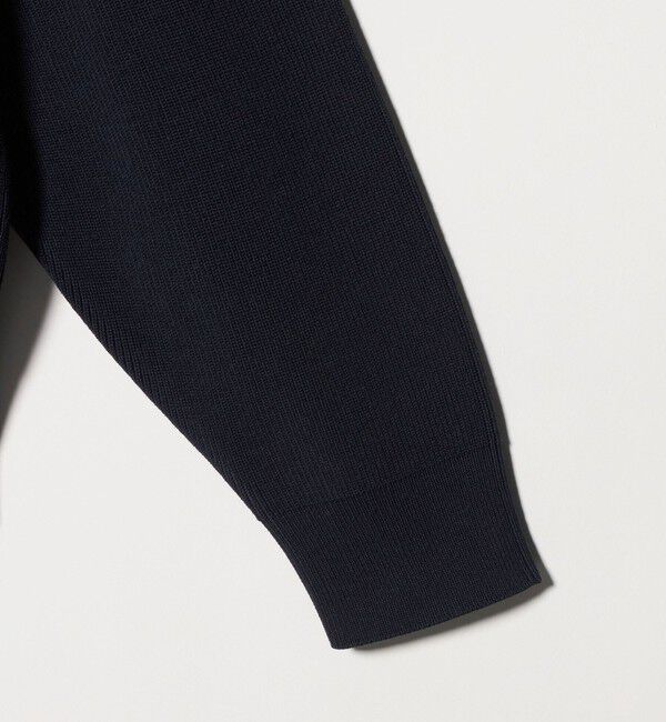 UNITED ARROWS「コットン/ポリエステル アゼ クルーネックニット」|ニット・セーター|