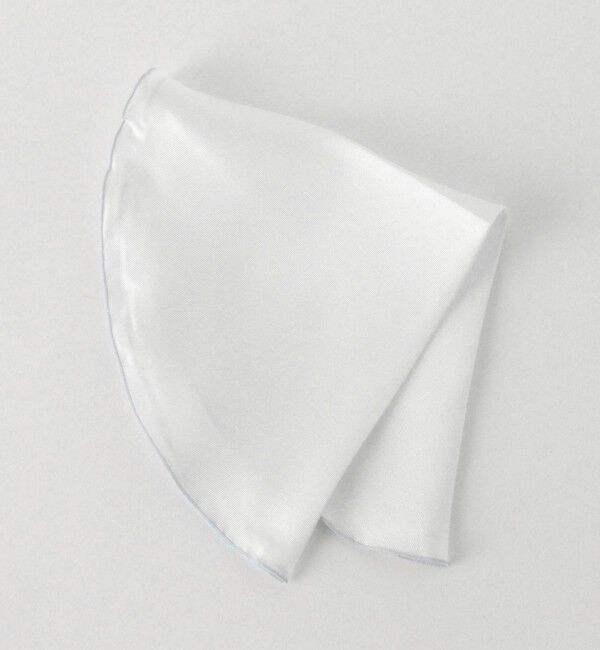 UNITED ARROWS green label relaxing「GLR サークル ポケットチーフ」|その他|WHITE