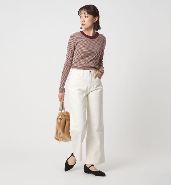 UNITED ARROWS green label relaxing「【別注】＜HEALTHY DENIM＞ストレート ワイド デニム パンツ」|デニム|