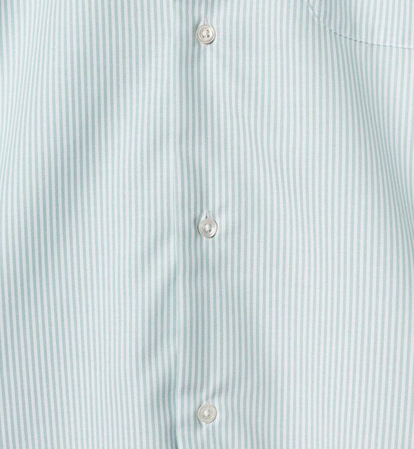 UNITED ARROWS green label relaxing「エブリット コットンオックス ストライプ スナップ ボタンダウン シャツ -イージーアイロン-」|シャツ・ブラウス|